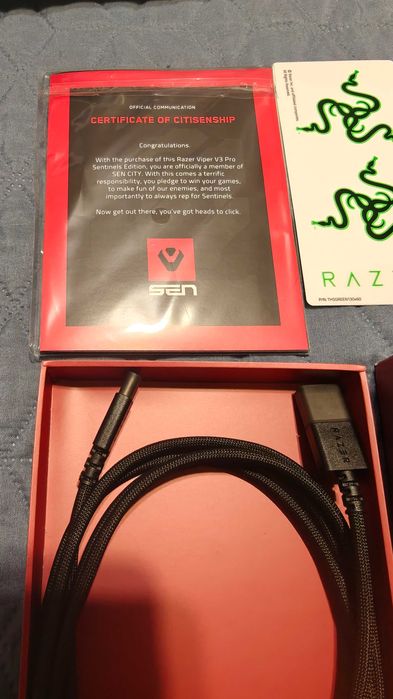 Геймърска Мишка Razer Viper V3 Pro Sentinels Edition + 2г. Гаранция!