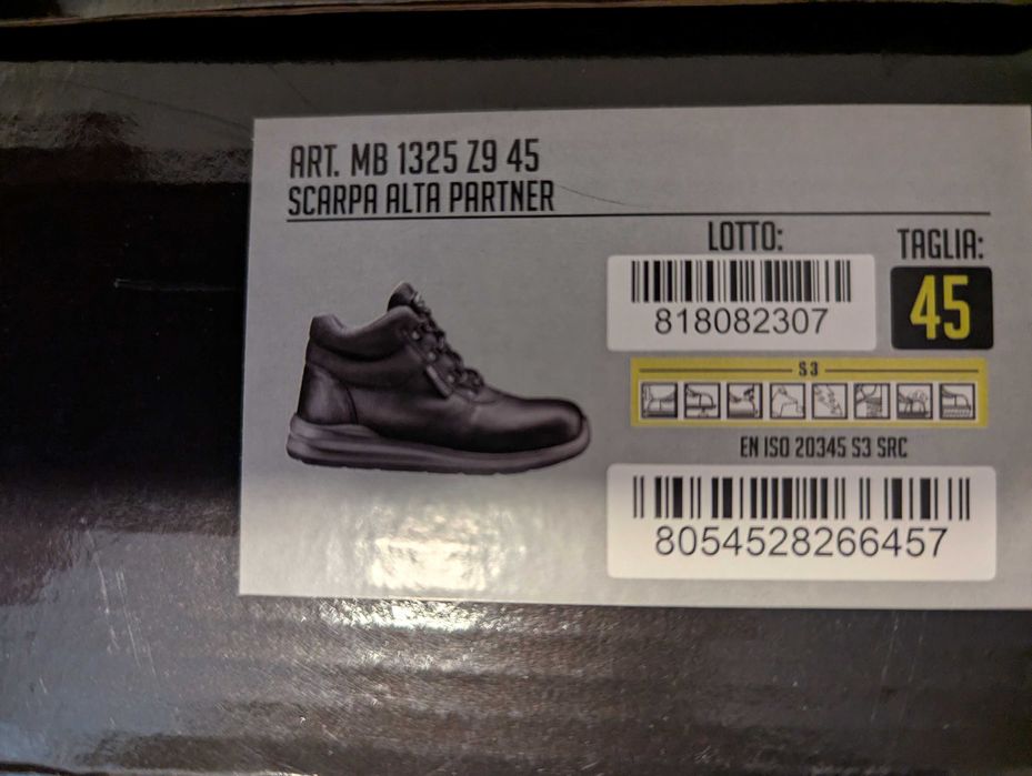 Работни обувки Scarpa размер 45