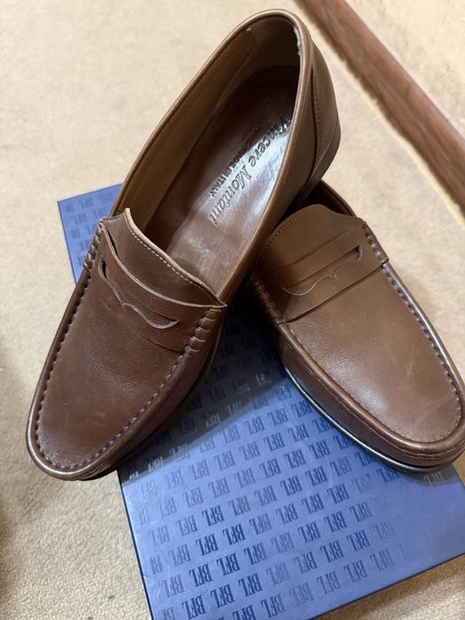 Продам мужские натуральная кожаные туфли италиянский