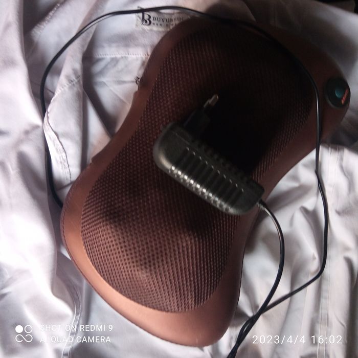 Massajyor: Boʻyin, oyoq, bel.