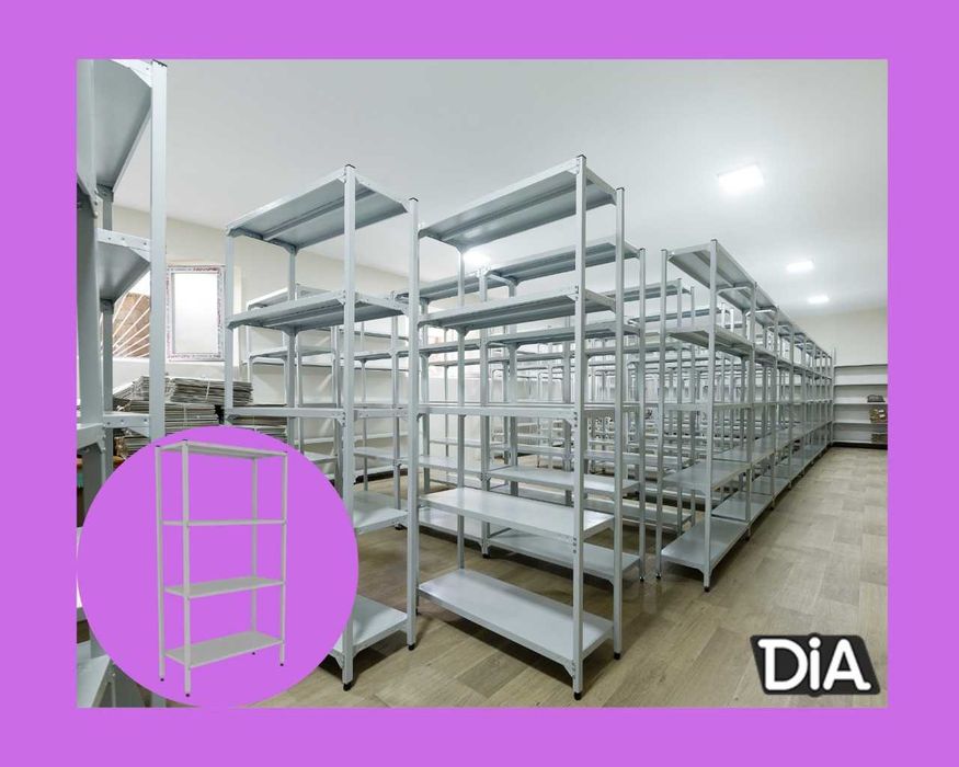 Polkaly stellaj, arxiv tokchasi Акция, метал архивный стеллаж