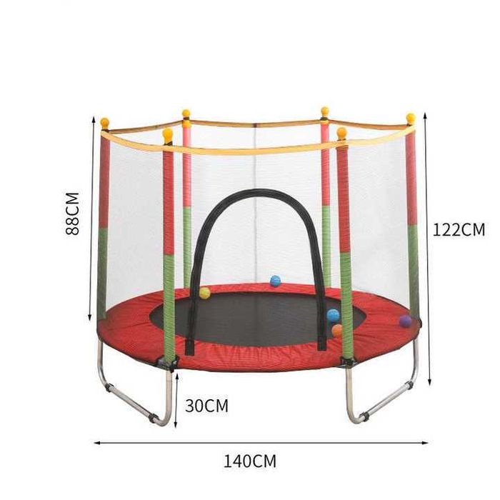 Детски батут 140/160см с мрежа
