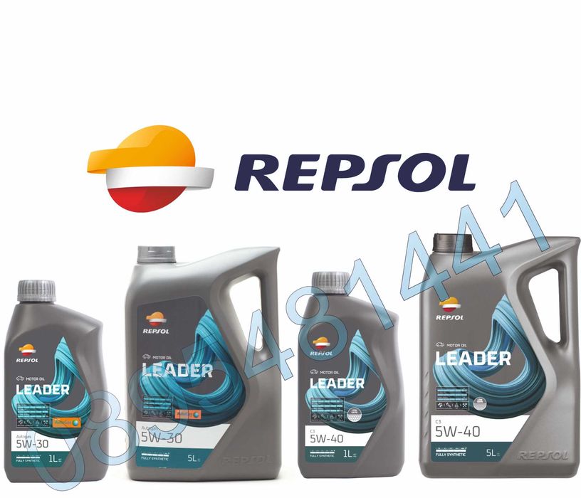 Двигателни масла за автомобили на газ(CNG/LPG) REPSOL LEADER AUTOGAS 5W40/5W30