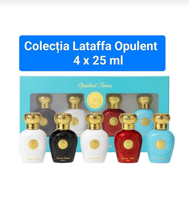 Lataffa Opulent Set 4 x 25 ml / Parfum Lataffa Unisex / Parfum Arabesc