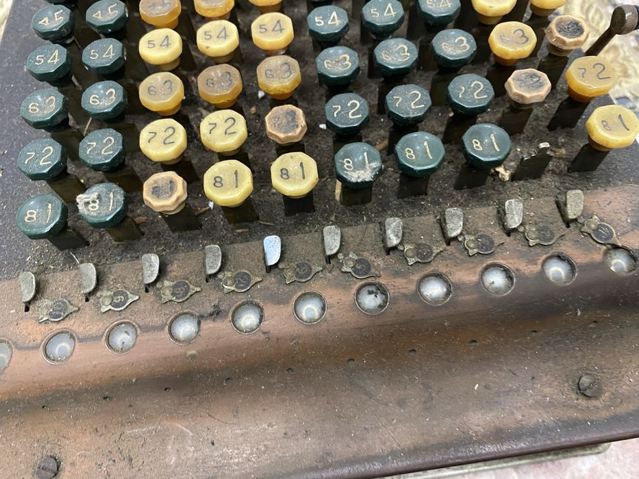 Сметачна машина американско производство 1930 г касов апарат