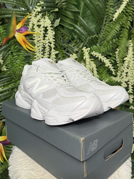 New Balance 9060 Triple White