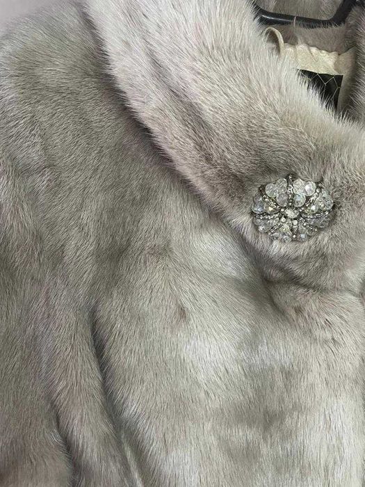 Шуба натуральная норковая