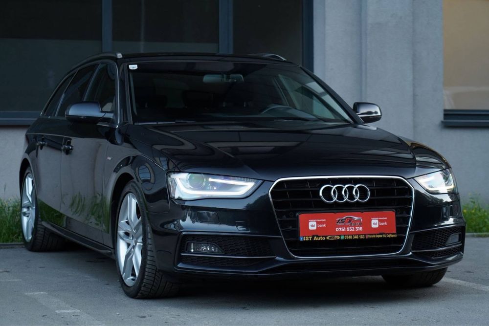 Audi A4 2013 3xS-Line 2.0Diesel 177cp ~ RAR Efectuat ~ Garantie 12Luni Motor Cutie Volanta ~ Transport gratuit la domiciliu ~ Distributie + Ulei Cadou