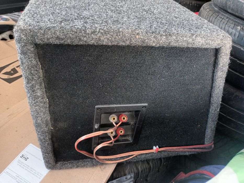 Басс каса MDS + JBL усилвател