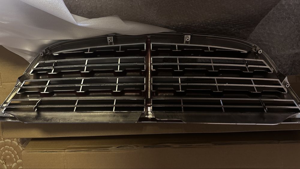 Решетка радиатора на ssangyong kyron
