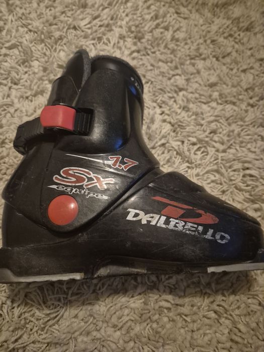 Ski-uri copii Atomic Maven 90, clăpari Dalbello 21, bețe Leki