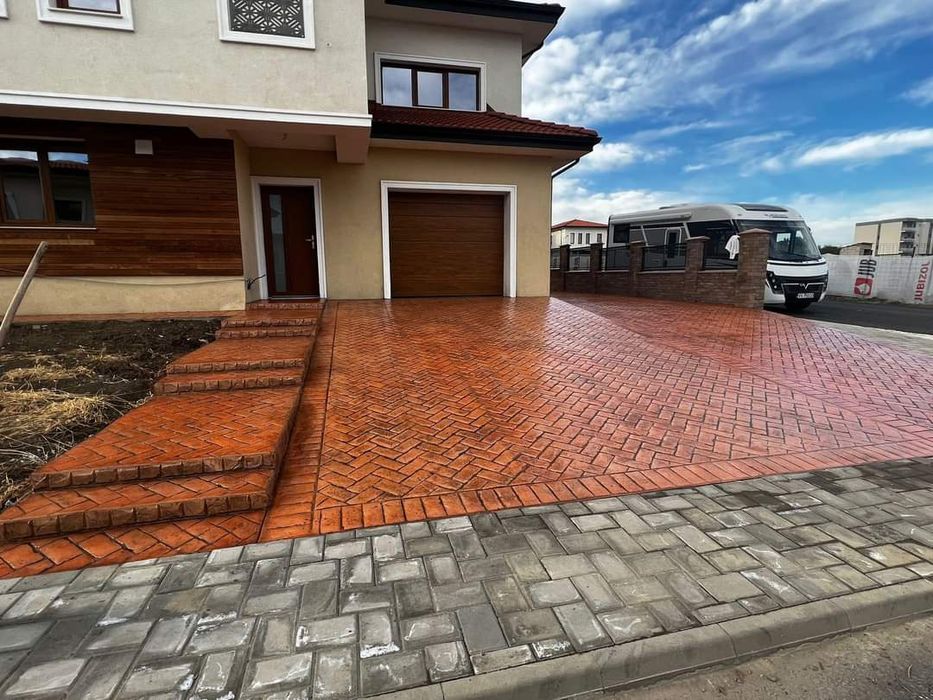 Beton amprentat / beton dezactivat