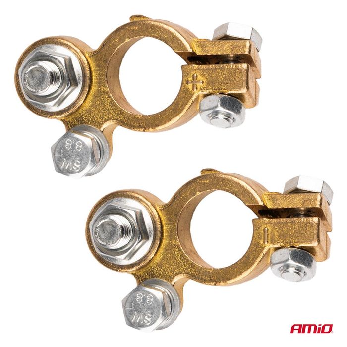 месингови клеми за акумулатор 800 a 2 бр. amio-04392