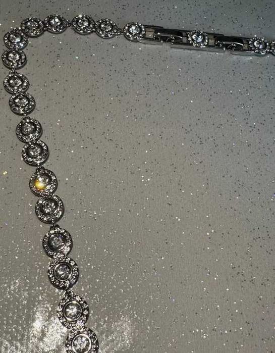 Colier Swarovski Angelic Argintiu - nou, în cutie