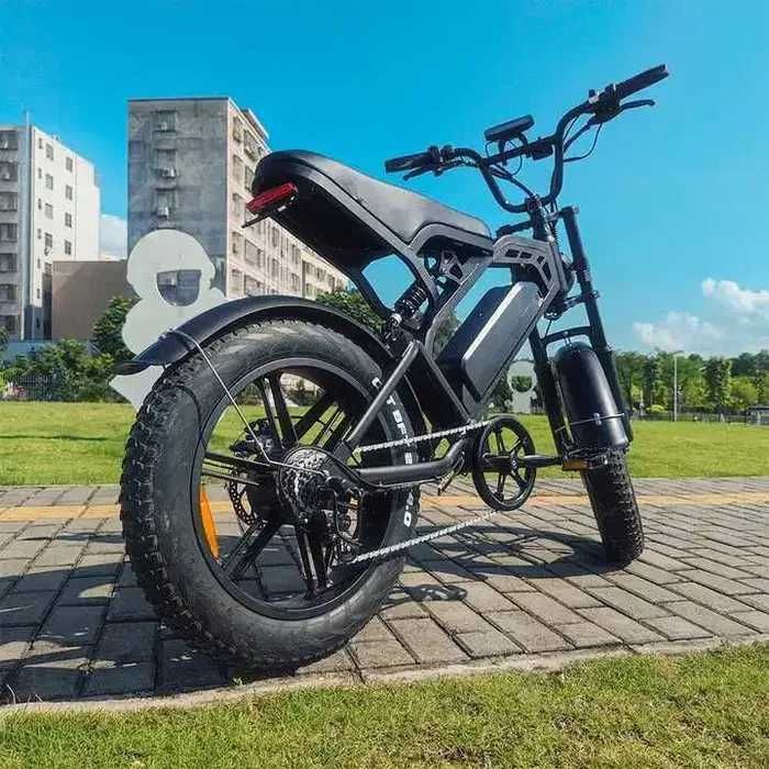 Електрически велосипед, Electric V8, 750W, 15.AH, Черен цвят