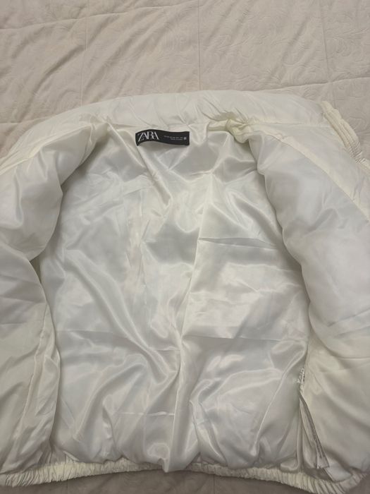 Пуховик укороченный Zara