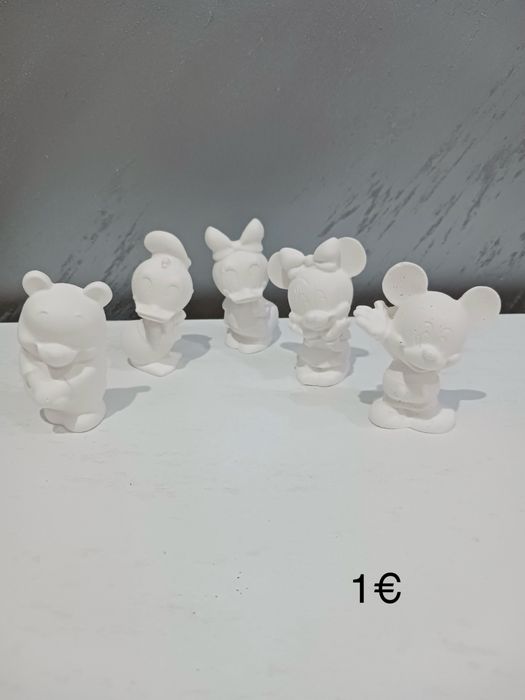 Гипсови фигурки за оцветяване – детски герои