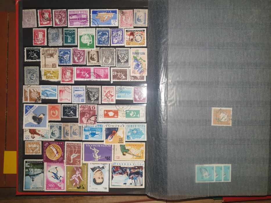 colectie de timbre plus bonus