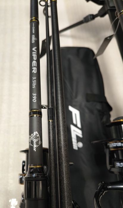 SET Complet Pescuit la Crap VIPER 3.90 3 tronsoane