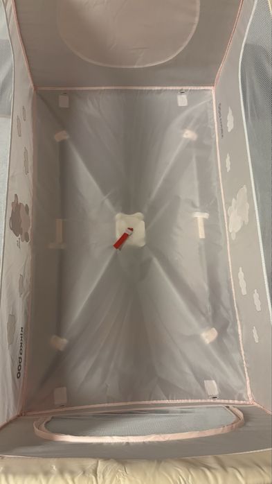 Бебешка кошара Kikkaboo Dreamy bear с включен поръчков матрак