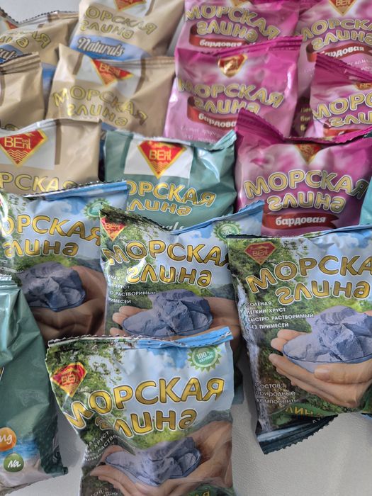 Морской  глины .