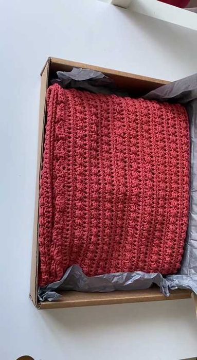 Paturica bebelusi, crosetata manual