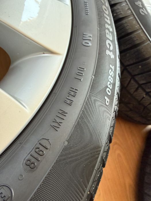 Set Jante Iarna NOI Bmw Seria 7 E65 Ca noi 245 50 18 BMW OEM