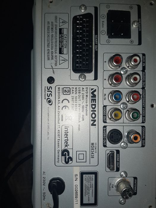 Medion Micro-Soundsystem MD 83438   si Home cinema Samsung HT-DB300