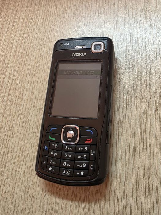 NOKIA N70 + incarcator, black, negru, necodat, functioneaza bine!