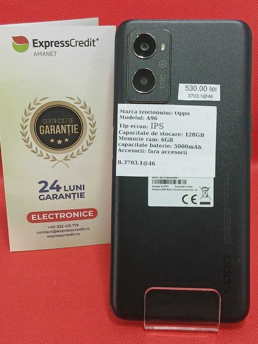 (AG46) Telefon Oppo A96 B.3703
