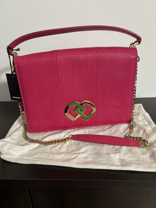 Geanta Dsquared2 pink
