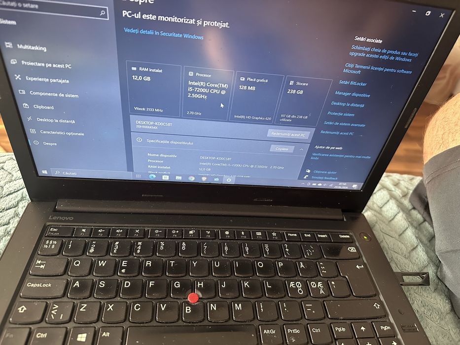 Vând Lenovo Thinkpad E470