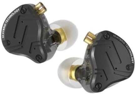 Чисто нови запечатани в целофан професионални слушалки IEM KZ ZS10 Pro X с микрофон