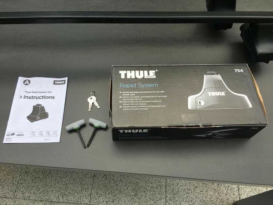 Thule 754 основи, багажник SEAT Ibiza, Nissan Pathfinder, Navara