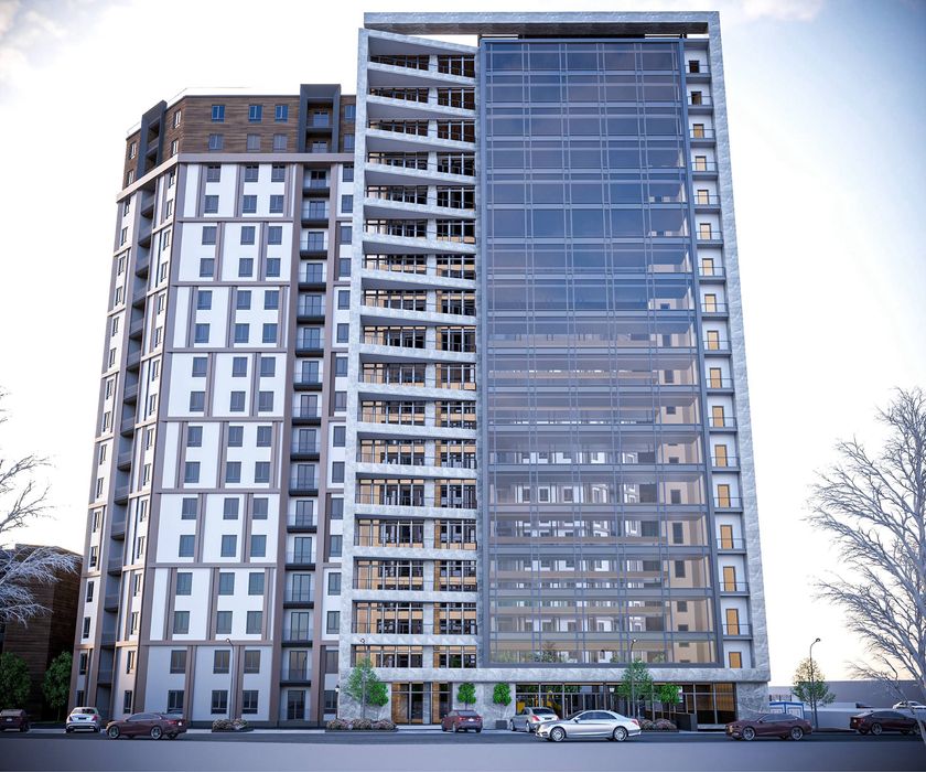 Maljaan Residence 2/15/21/49,4 м²/ коробка