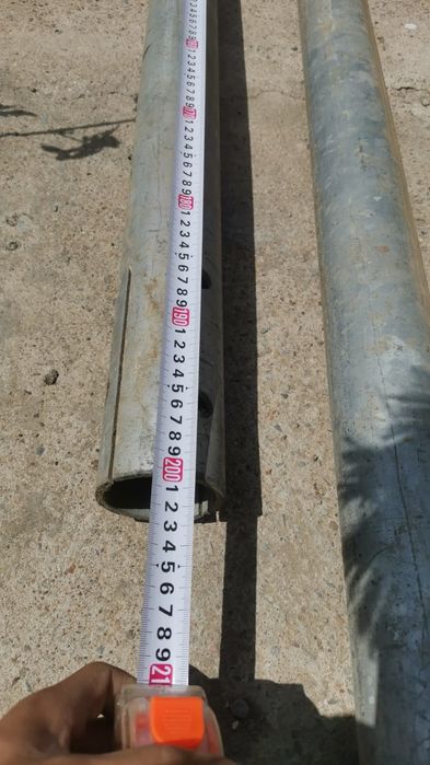 Труба оценкованный для монтажа