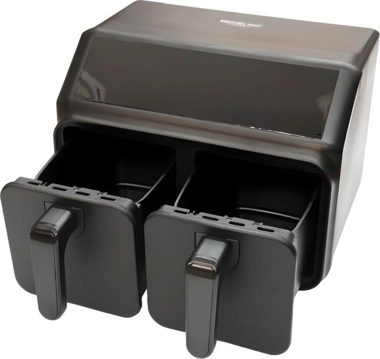 Двоен фритюрник с горещ въздух Michelino 4+4 2200W
