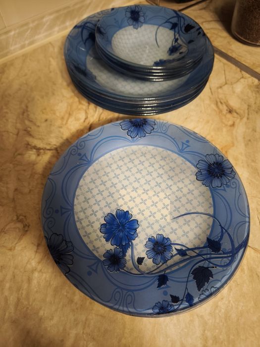 Набор посуды,стекло, красивая