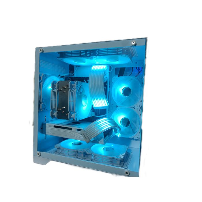 Overdose of ARGB mini. E5 2640v3+Rx 470 8гб.