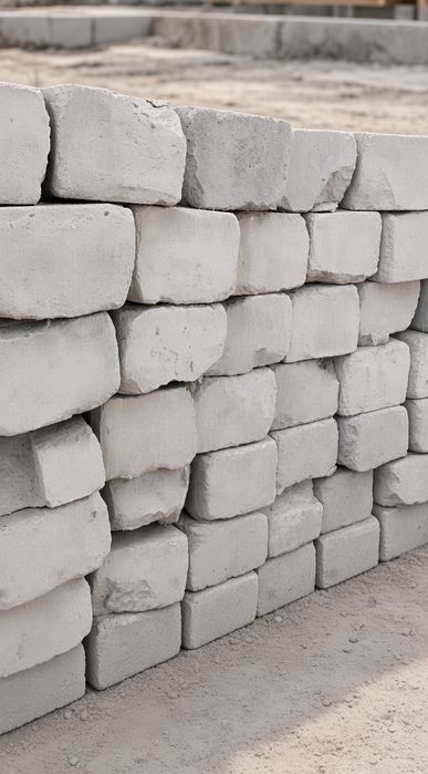Кирпич силикатный б/у