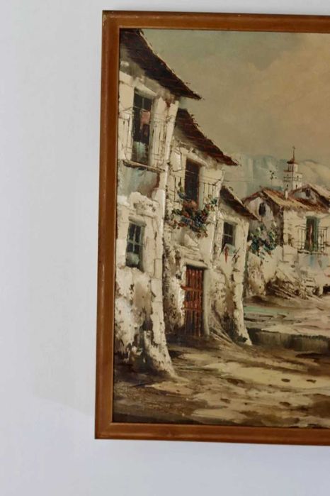 Четири Стари картини от автор с подпис