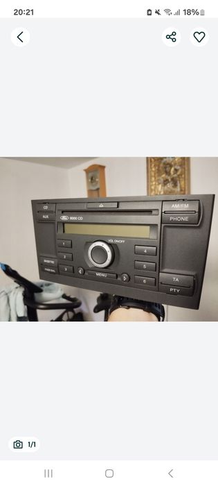 Vând casetofon original ford focus