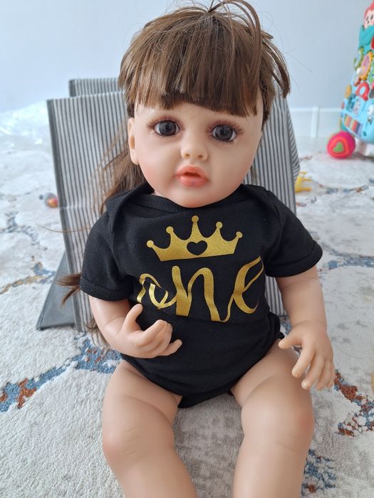 реборн кукла 55см сойлейды