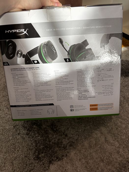Безжична слушалка с микрофон Hyperx Cloudx Stinger Core