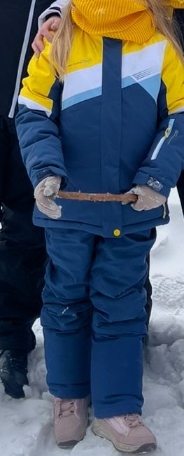 Лыжный костюм на девочку