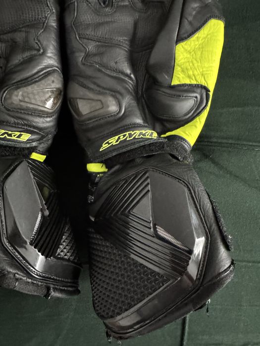 Manusi moto Spyke din piele cu protectii 3XL