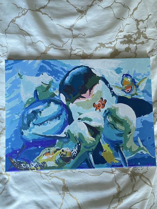 Рисувани картини по номера