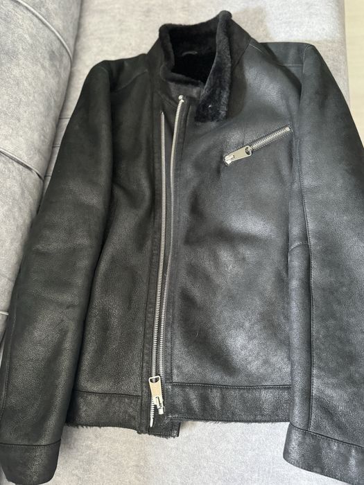 Мужская дубленка куртка