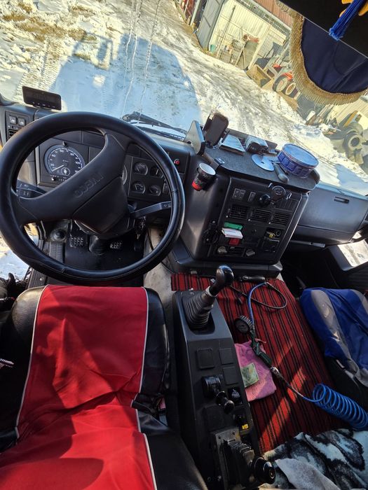 Iveco Magirus + remorca auto basculabila