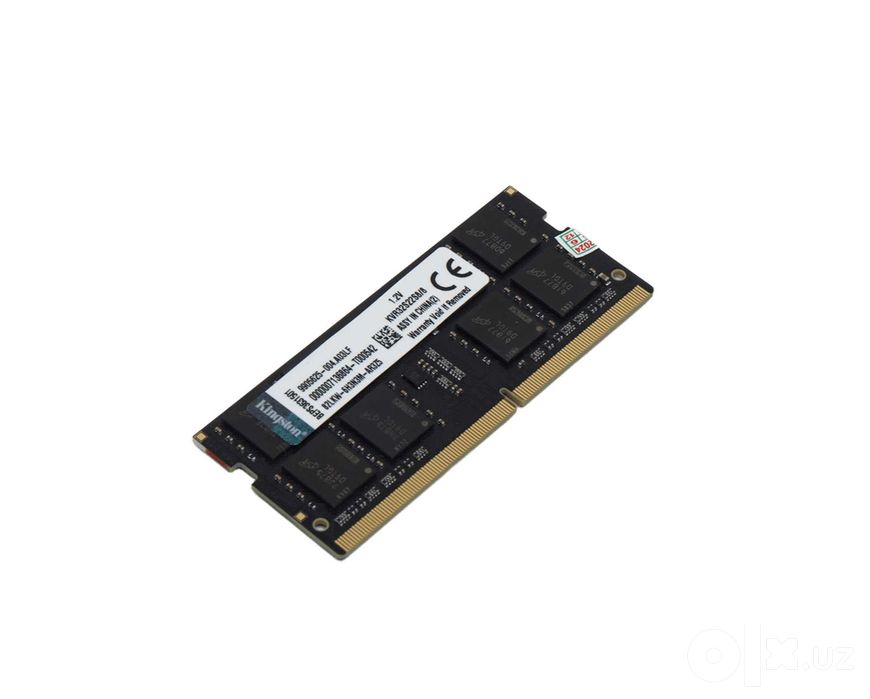 ^Оперативная память Kingstone DDR4 8Gb 3200 МГц SO-DIMM